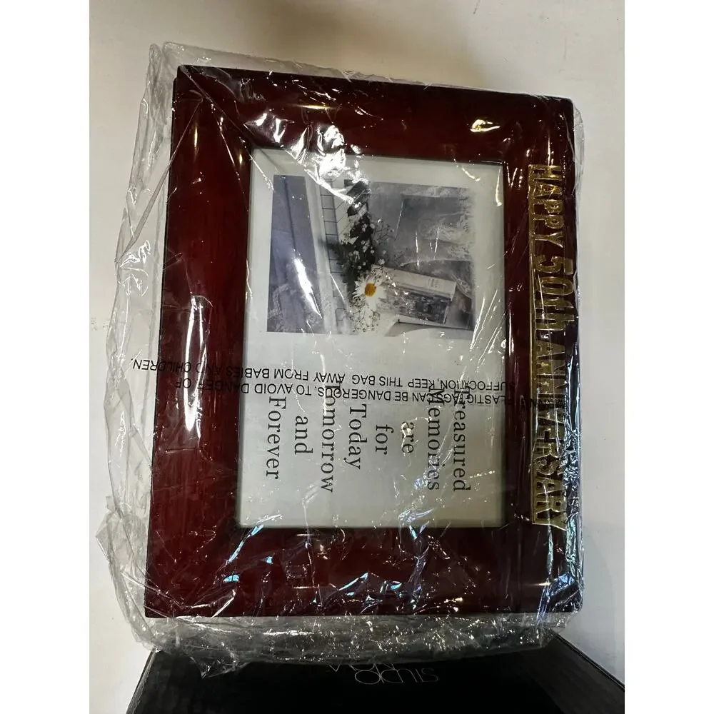 Studio Nova Happy 50th Anniversary Photo Album Photo Frame Anniversary Gift